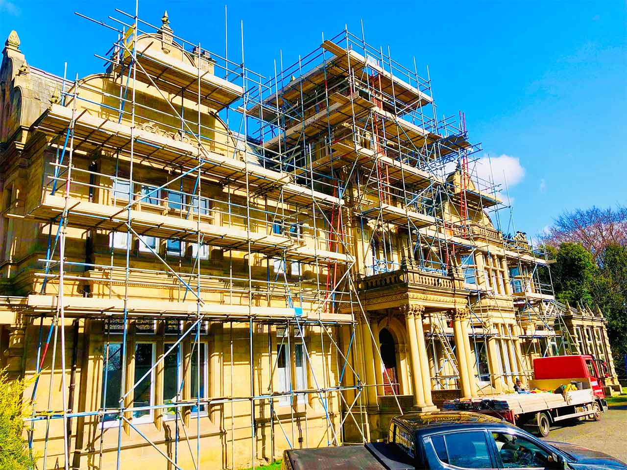 Heritage Old Renovation and Repair SCAFF-CO UK LTD SCAFFOLDING